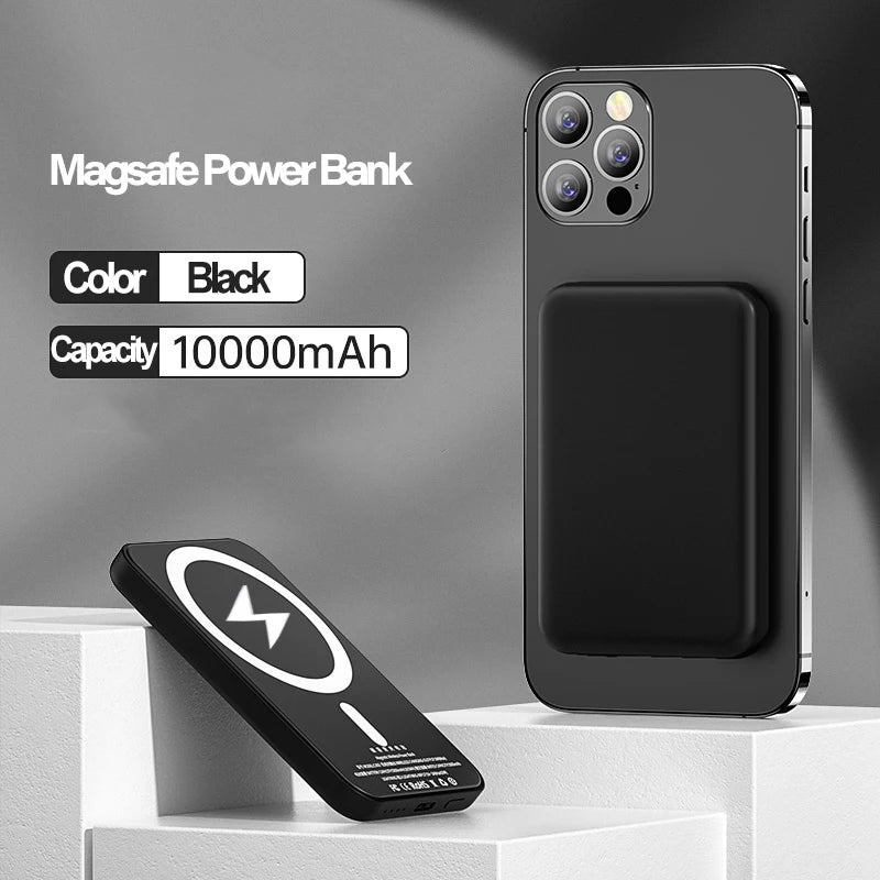Magnetic external battery