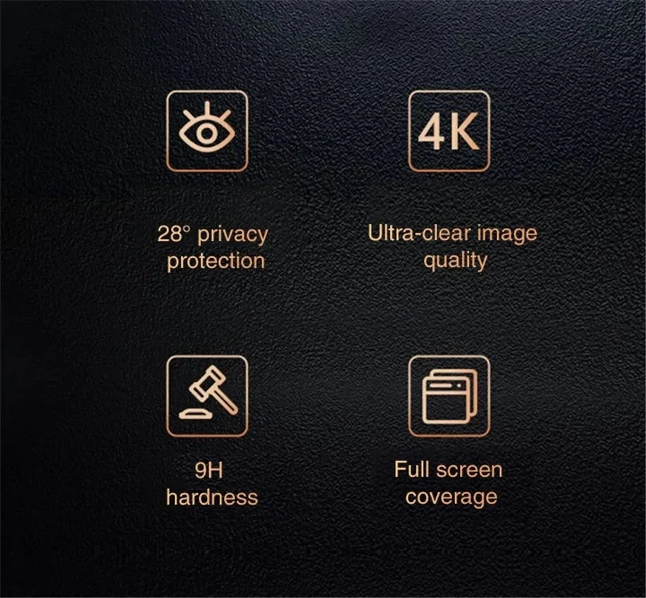 1-2Pcs Full Cover Privacy Screen Protector For IPhone 16 15 13 11 14Pro Max Anti-spy Tempered Glass For iPhone X XS Max XR Glass